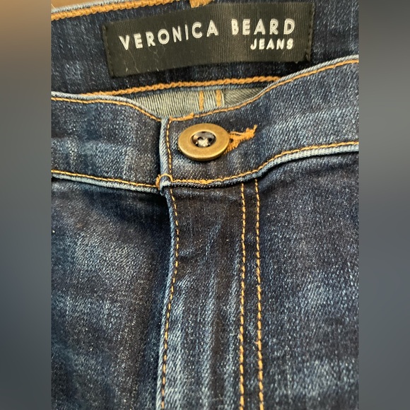 VERONICA BEARD NEW FLORENCE High Rise 11" Flare Jean Size 14/32 - Picture 3 of 9